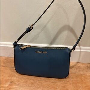 Michael Kors Blue Shoulder Bag